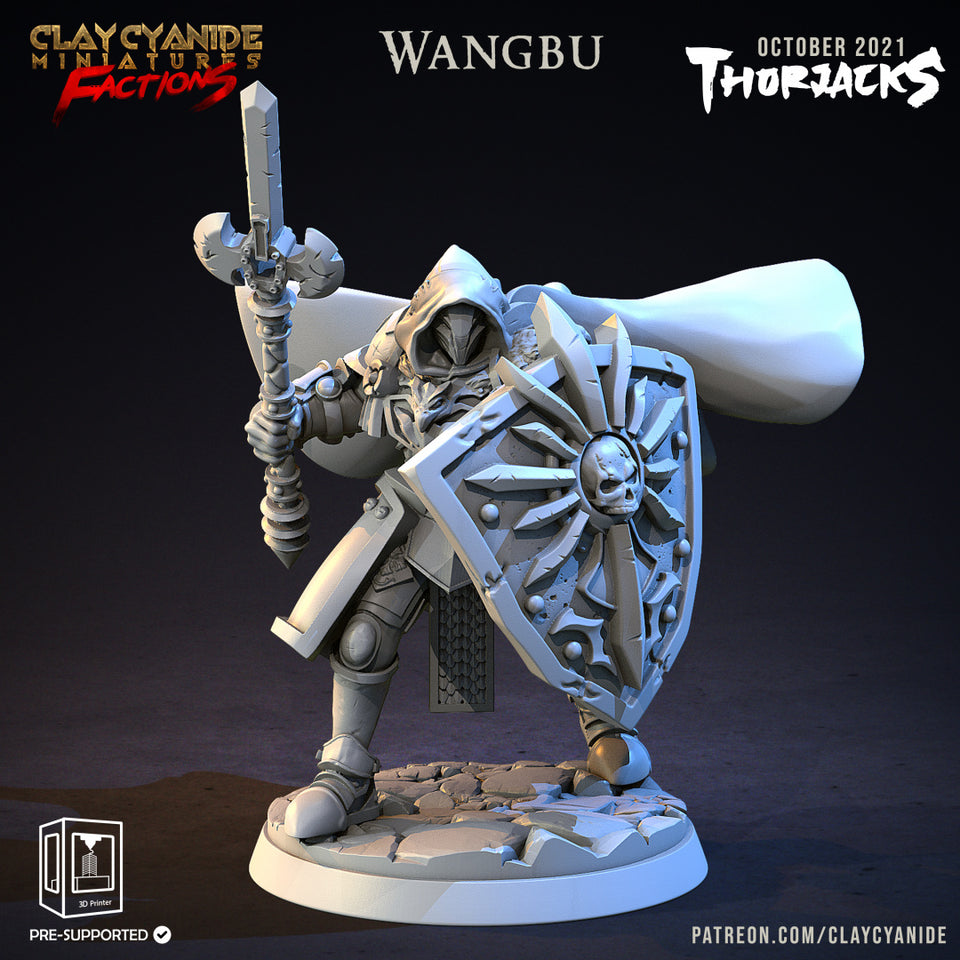 3D Printed Clay Cyanide Thorjacks Tribes Factions Ragnarok D&D