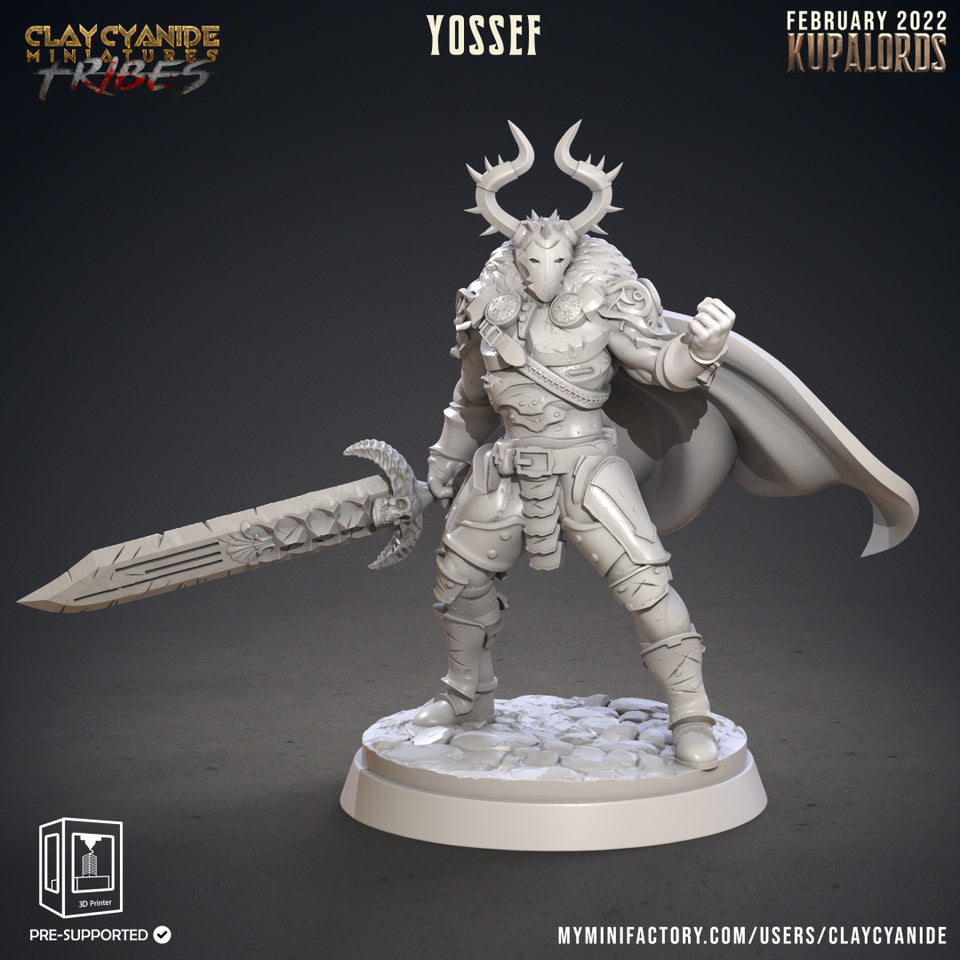 3D Printed Clay Cyanide Kupalords Deathknights Godslayers Tribes Factions Ragnarok D&D