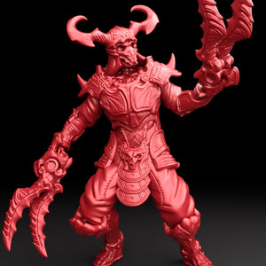 3D Printed Bestiary Vol. 5 Nafarrate - Skull Rogue 32mm Ragnarok D&D