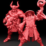 3D Printed Bestiary Vol. 5 Nafarrate - Old Invoker 32mm Ragnarok D&D